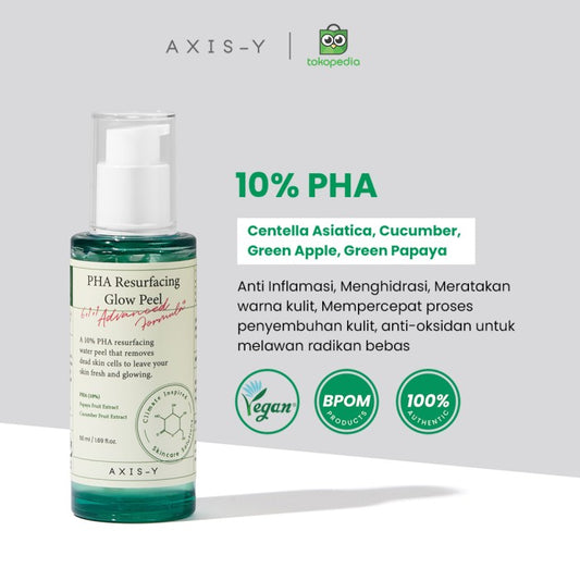 AXIS-Y PHA Resurfacing Glow Peel 50ml / 1.69 fl. onz. 