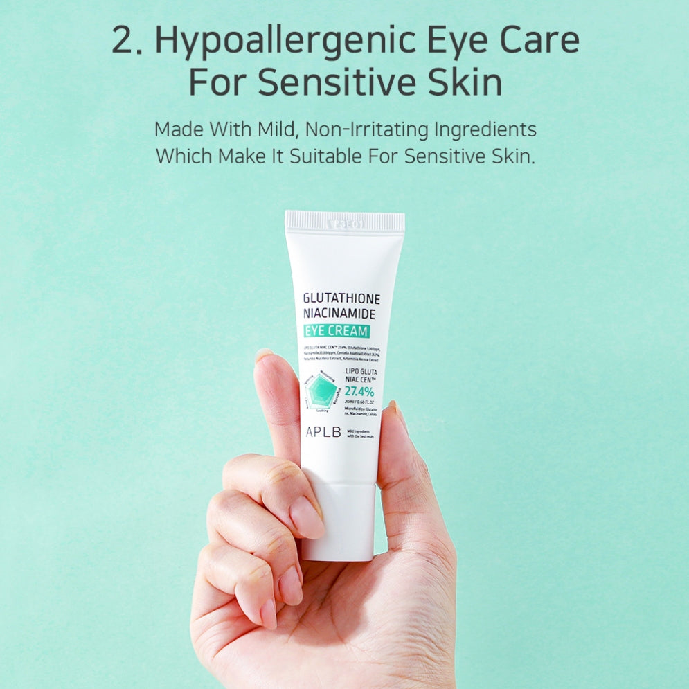 APLB Glutathione Niacinamide Eye Cream 20ml / 0.68 fl. oz.