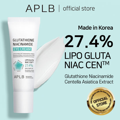 APLB Crema para ojos con glutatión y niacinamida 20 ml / 0,68 fl. onz. 