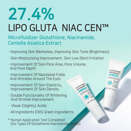 APLB Crema para ojos con glutatión y niacinamida 20 ml / 0,68 fl. onz. 