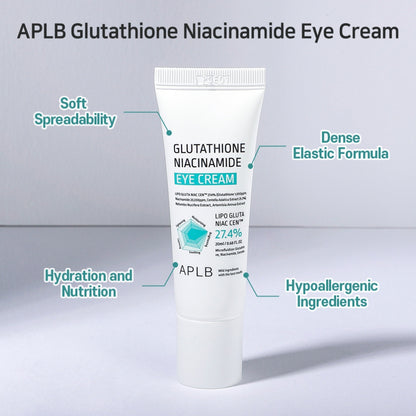 APLB Crema para ojos con glutatión y niacinamida 20 ml / 0,68 fl. onz. 