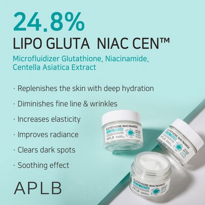 APLB Crema Facial Glutatión Niacinamida 55ml / 1.86 fl. onz. 