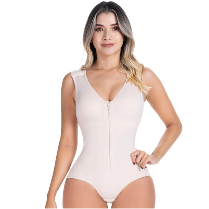 Panty Bodysuit Shapewear with Built-in Bra 055Z | Postpartum And Daily Use | Powernet