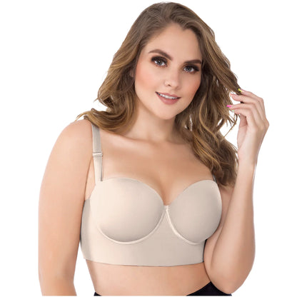 Firm Control Strapless Bra For Women 8034 | Powernet