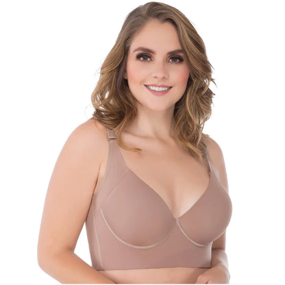 Brasier push up de copa completa de alta compresión extra firme 8532 | powernet