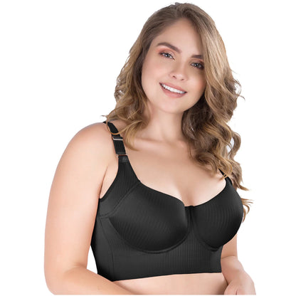 Extra Firm Control Full Cup Bra With Side Support 8542 | Powernet