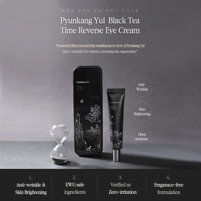 Pyunkang Yul Black Tea Time Crema para ojos inversa 25 ml 0.85 fl. onz. 