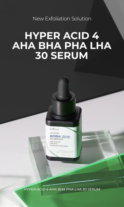 IsNtree Hyper Acid 4 AHA BHA PHA LHA 30 Serum 20ml / 0.67 fl.oz.