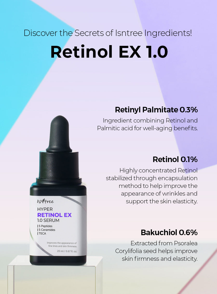 IsNtree Hyper Retinol EX 1.0 Suero 20ml / 0.67 fl. onz. 