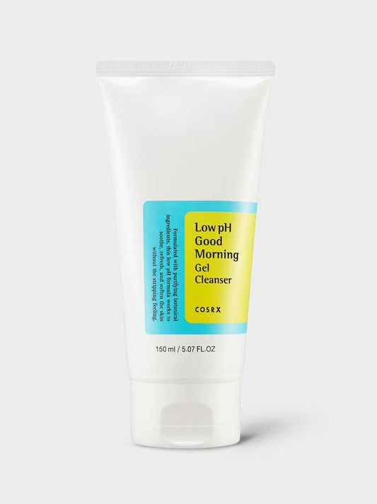 Limpiador en gel Good Morning de pH bajo COSRX, 150 ml/5,07 fl. oz.