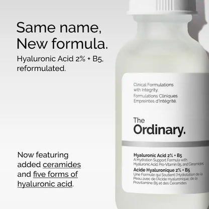 The Ordinary Ácido Hialurónico 2% + B5 60ml / 2 fl. onz. 