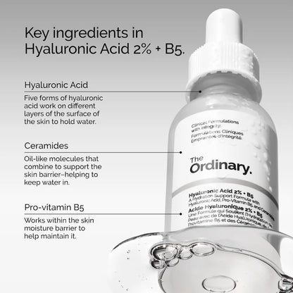 The Ordinary Hyaluronic Acid 2% + B5 60ml / 2 fl. oz.