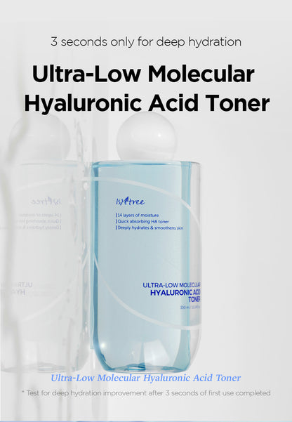 IsNtree Ultra-Low Molecular Hyaluronic Acid Toner 300ml / 10.14 fl. oz.