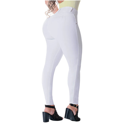 High Rise Colombian Butt Lifter Skinny Jeans 242221 For Women